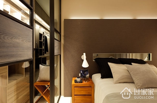 简约设计装饰住宅效果图欣赏卧室