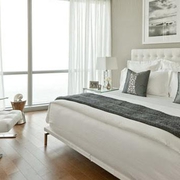 现代风格装饰住宅设计效果图卧室