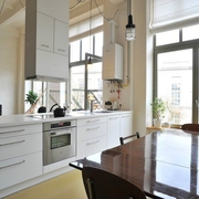 现代创意复式小空间欣赏厨房设计