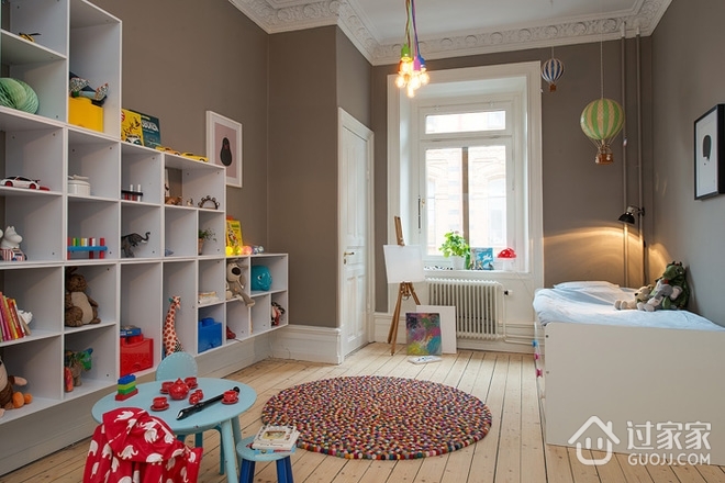 127平北欧复式住宅欣赏儿童房效果