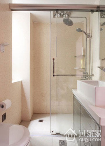 50平米现代一居室效果欣赏卫生间