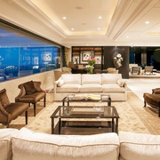 现代顶级奢华古典公寓欣赏客厅陈设