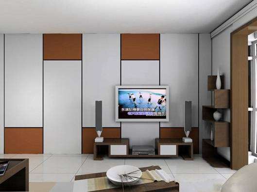 隐形门电视背景墙设计与安装技巧