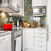 62平北欧清新住宅欣赏厨房设计