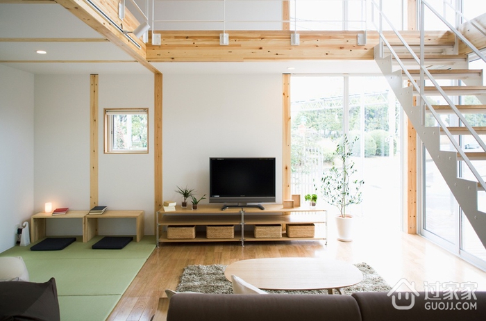 日式MIUI清爽住宅欣赏客厅设计