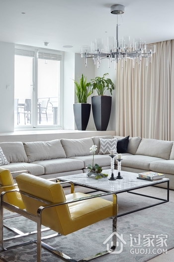 现代风舒适公寓欣赏客厅效果