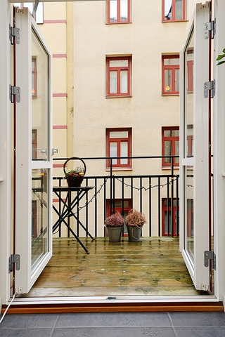 传统北欧住宅欣赏阳台