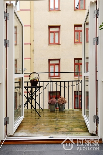 传统北欧住宅欣赏阳台