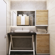 简约欧式公寓设计洗手间