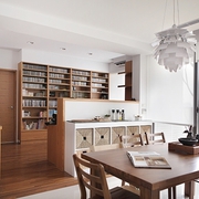 现代设计风格住宅效果图书房