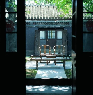 中式四合院设计陈设欣赏庭院