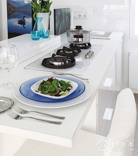 40平现代舒适住宅欣赏餐厅设计