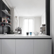 28平白色现代一居室欣赏厨房厨房设计