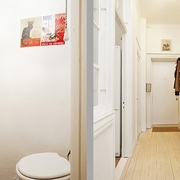 38平纯白地板住宅欣赏卫生间陈设