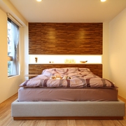 简约风格复式样板间设计卧室效果
