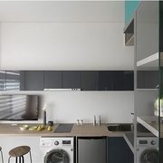 合理空间划分现代住宅欣赏厨房效果
