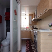69平简约两室两厅欣赏厨房橱柜设计