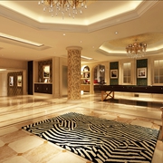 奢华欧式古典别墅设计欣赏客厅陈设