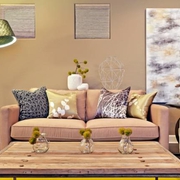 欧式别墅装饰套图设计沙发背景