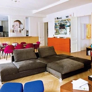 富有活力简约公寓欣赏客厅设计