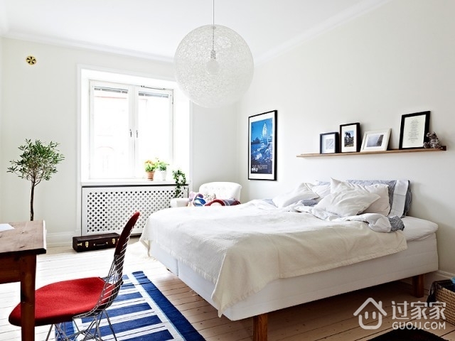 62平整洁北欧公寓欣赏卧室设计