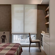 现代设计风格住宅效果套图卧室局部