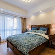 220平舒适美式别墅欣赏卧室设计