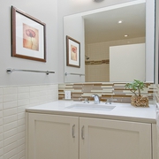 现代装饰别墅效果图赏析洗手间