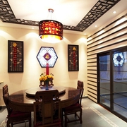 典雅大气中式一居室欣赏餐厅设计