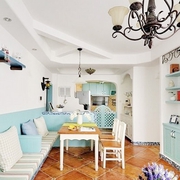 温馨地中海之家欣赏客厅