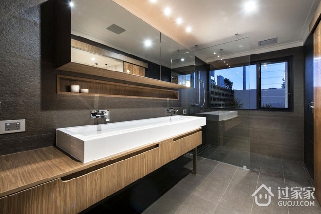 品质生活现代别墅欣赏洗手间