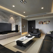 现代住宅品质生活欣赏客厅效果