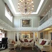 欧式古典新主张别墅欣赏客厅设计