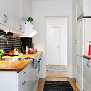 白色宜家设计住宅欣赏厨房