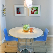 时尚现代一居室设计图片餐桌
