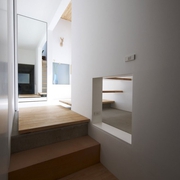 日式原装极简住宅欣赏过道设计