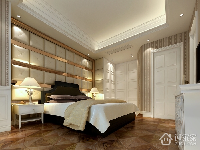 欧式风格住宅效果图设计卧室