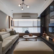 现代风格公寓效果图欣赏客厅设计
