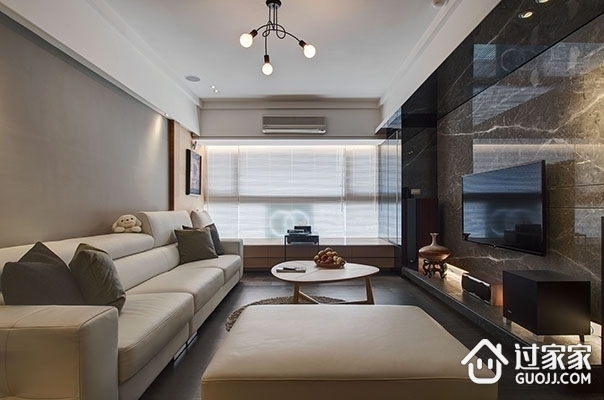 现代风格公寓效果图欣赏客厅设计