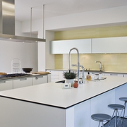 现代简约风别墅设计图开放厨房