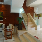 豪华新古典别墅楼梯设计图图片
