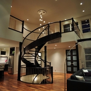 新古典装饰别墅欣赏楼梯设计