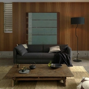 现代木质主题公寓欣赏客厅效果