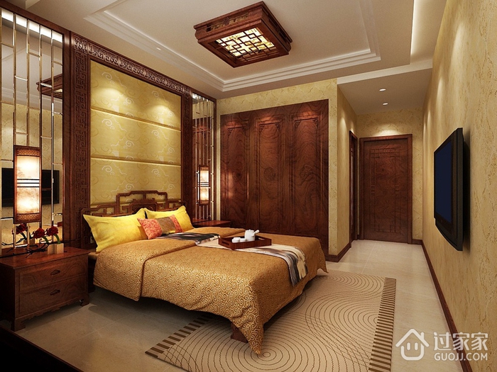 古典中式风住宅欣赏卧室