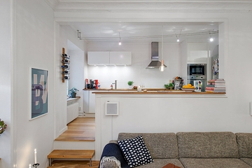 60平创意北欧住宅欣赏厨房陈设