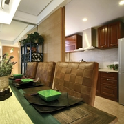 东南亚风格样板房欣赏餐厅设计