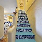125平地中海温馨住宅欣赏楼梯间