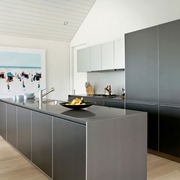 117平白色现代住宅欣赏厨房