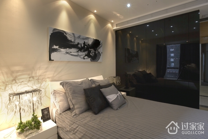 现代装饰住宅效果图设计卧室效果