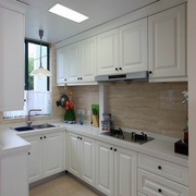 76平美式两居室效果图欣赏厨房